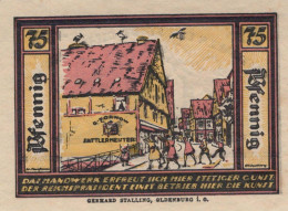 75 PFENNIG 1921 Stadt QUAKENBRÜCK Hanover UNC DEUTSCHLAND Notgeld #PB807 - Lokale Ausgaben