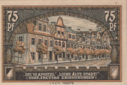 75 PFENNIG 1921 Stadt KREUZBURG Oberen Silesia UNC DEUTSCHLAND Notgeld #PH226 - [11] Local Banknote Issues