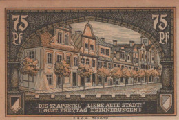 75 PFENNIG 1921 Stadt KREUZBURG Oberen Silesia DEUTSCHLAND Notgeld #PF459 - [11] Emissions Locales