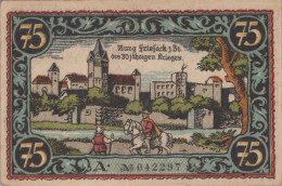 75 PFENNIG 1921 Stadt FRIESACK Brandenburg UNC DEUTSCHLAND Notgeld #PH736 - Lokale Ausgaben