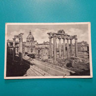 Cartolina Roma - Avanzi Del Tempio Di Saturno. Viaggiata - Autres & Non Classés