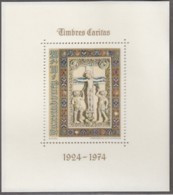 LUXEMBURG Block 9, Postfrisch **, 50 Jahre Wohlfahrtsmarken - Caritas: Miniaturen 1974 - Blocs & Feuillets