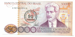 BRASIL 50000 CRUZEIROS 1986 UNC Paper Money Banknote #P10889.4 - [11] Local Banknote Issues