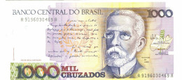 BRASIL 1000 CRUZADOS 1989 UNC Paper Money Banknote #P10872.4 - [11] Lokale Uitgaven