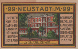 99 PFENNIG 1921 Stadt NEUSTADT MECKLENBURG-SCHWERIN UNC DEUTSCHLAND #PH890 - [11] Local Banknote Issues
