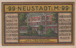 99 PFENNIG 1921 NEU IN MECKLENBURG Mecklenburg-Schwerin DEUTSCHLAND #PF667 - [11] Emissioni Locali