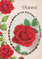 FLORES Vintage Tarjeta Postal CPSM #PAR962.ES - Blumen