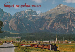 TREN TRANSPORTE Ferroviario Vintage Tarjeta Postal CPSM #PAA931.ES - Trains