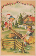 CHILDREN CHILDREN Scene S Landscapes Vintage Postcard CPSMPF #PKG773.GB - Scene & Paesaggi