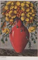 FLOWERS Vintage Postcard CPA #PKE543.GB - Blumen