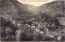 CPA - LUCHON - VUE DE LA TERRASSE DE LA CHAUMIERE - Luchon