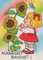 CHILDREN HUMOUR Vintage Postcard CPSM #PBV327.GB - Humorous Cards