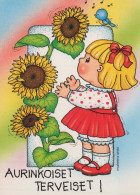 CHILDREN HUMOUR Vintage Postcard CPSM #PBV327.GB - Humorvolle Karten