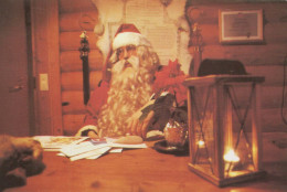 PÈRE NOËL Bonne Année Noël Vintage Carte Postale CPSM #PBB243.FR - Santa Claus