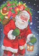 PÈRE NOËL NOËL Fêtes Voeux Vintage Carte Postale CPSM #PAK210.FR - Santa Claus
