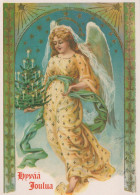 ANGE NOËL Vintage Carte Postale CPSM #PAH564.FR - Angeli