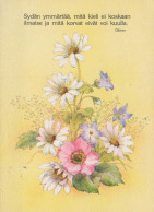 FLORES Vintage Tarjeta Postal CPSM #PBZ430.ES - Flowers