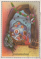 ÁNGEL Navidad Niño JESÚS Vintage Tarjeta Postal CPSM #PBP279.ES - Engelen