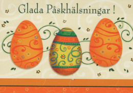 PASCUA HUEVO Vintage Tarjeta Postal CPSM #PBO152.ES - Ostern