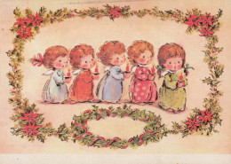 ENGEL Neujahr Weihnachten Vintage Ansichtskarte Postkarte CPSM #PAS754.DE - Angels