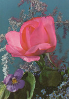 FLOWERS Vintage Ansichtskarte Postkarte CPSM #PAS205.DE - Flowers