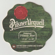 Bierviltje-bierdeckel-beermat Pilsner Urquell Brewery Plzeň Czech Republic (CZ) - Bierdeckel