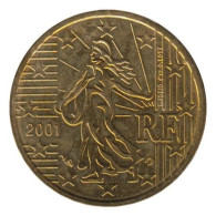 FR01001.1 - FRANCE - 10 Cents - 2001 - France