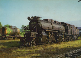 ZUG Schienenverkehr Eisenbahnen Vintage Ansichtskarte Postkarte CPSM #PAA737.DE - Treinen