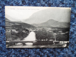 KB10/1180-Quillan Vue Générale Et Les Deux Ponts Sur L'Aude - Other & Unclassified