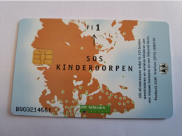 NETHERLANDS /  CHIP CARD / WADDEN / CC 008 / HFL 1,00  / KINDERDORPEN/   /  MINT  ** 16611** - Cartes GSM, Prépayées Et Recharges