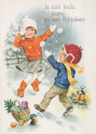 ENFANTS ENFANTS Scène S Paysages Vintage Postal CPSM #PBT113.FR - Scene & Paesaggi