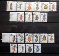 2 Séries  N°103/112   Timbres Taxe   De  1982/83 - 1989-2008