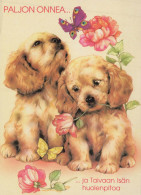 CHIEN Animaux Vintage Carte Postale CPSM #PBQ497.FR - Chiens