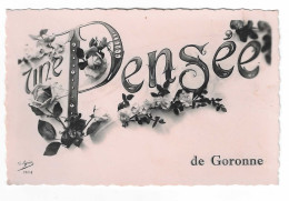 Delcampe - 56273   Une  Pensée  De   Goronne  - Vielsalm - Vielsalm