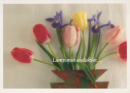 FIORI Vintage Cartolina CPSM #PAR124.IT - Flowers