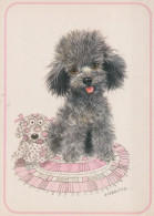 CANE Animale Vintage Cartolina CPSM #PAN607.IT - Cani