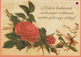 FLOWERS Vintage Ansichtskarte Postkarte CPSM #PBZ856.DE - Bloemen