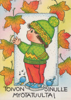 KINDER HUMOR Vintage Ansichtskarte Postkarte CPSM #PBV330.DE - Cartes Humoristiques