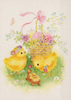 OSTERN HUHN EI Vintage Ansichtskarte Postkarte CPSM #PBO719.DE - Pasqua