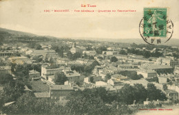 CPA- MAZAMET- Vue Générale - Quartier Du Temple Neuf -Phototypie Labouche   N° 196- TàD 1916*TBE * 2 Scans - Mazamet