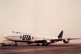 Boeing 747 - UTA - +/- 180 X 130 Mm. - - Aviation