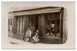 Devanture D'une Charcuterie-épicerie. Carte Photo Animée Non Située - Magasins