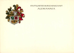 73854793 Stuttgart Burschenschaft Alemannia Wappen Stuttgart - Stuttgart