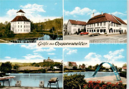 73854768 Oppenweiler Schloesschen Gasthof Loewen Schwimmbad Oppenweiler - Autres & Non Classés