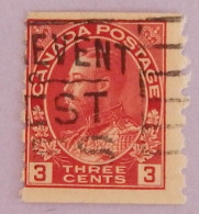 CANADA YT 111bB  OBLITÉRÉ "GEORGE V" ANNÉES 1918/1925 - Used Stamps