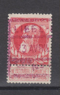 COB 74 Oblitération Rouge Des Chemins De Fer LIEGE-GUILLEMINS - 1905 Grosse Barbe