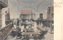 CPA / AFRIQUE DU SUD / PORT ELIZABETH / INTERIOR OF PUBLIC LIBRARY - Südafrika