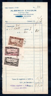 NAPOLI Su Documento Del 1938 Naples TASSA DI SOGGIORNO Taxe De Séjour Kurtaxe - Sin Clasificación