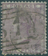 Great Britain 1870 SG69 6d Deep Lilac QV FU - Autres & Non Classés