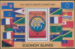 Solomon Islands 1981 SG444 South Pacific Games MS MNH - Salomoninseln (Salomonen 1978-...)